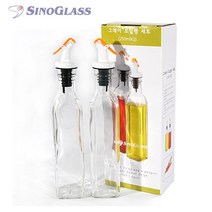시노글라스 그레이오일병2P세트 유리병 기름병 소스병 양념병 유리용기, 선택03-그레이오일병250ml(2P)화이트, 250ml, 2개