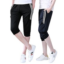 코디제이 남녀공용 2선 7부 팬츠