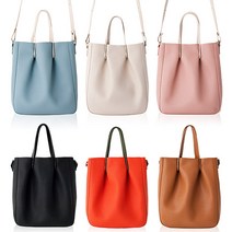 끄레앙 여성 러블리 토드백 겸용 숄더백 백인백 파우치 A8864