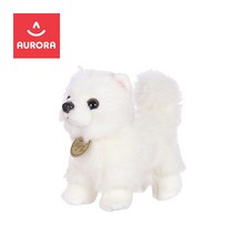 드림토이 동물 봉제인형, 04_미요니(화이트포메라니안)소형