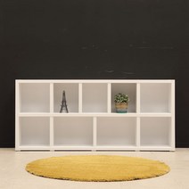트리퍼니 내맘대로 꾸미는 컬러 2단 1800 책장, 2단1800책장/화이트