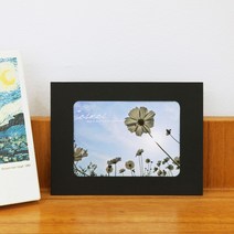 보냄 3X5 포토박스 10p 세트 액자, 블랙