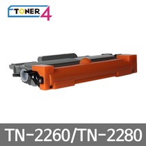 부라더 고품질토너사용 대용량 슈퍼재생토너 TN-2260 TN-2280, FAX 2840  검정 토너, 1개