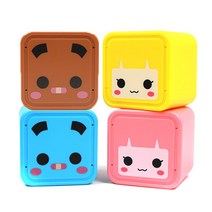 네모네 연필꽂이 USB 선풍기, 옐로우