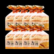 롯데 미니 찰식빵 330g x 8봉 (1박스)