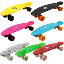 에스 크루져보드 크루저보드 스케이트보드, 화이트(발광)