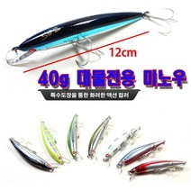 JRC 부시리 광어 농어 삼치 전용 40g싱킹미노우, 04