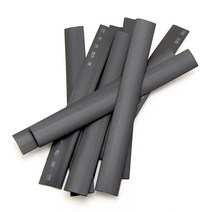 케이블마트 MACK 검정 열 수축튜브 15파이 15mm-15Cm씩 14개 케이블, 14개입