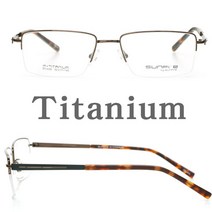 9056 C210 티타늄 반무테 안경테 Titanium