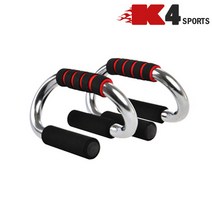 K4스포츠아몸디 푸쉬업바웨이트푸쉬업 H형풋샵바 S형풋샵바(K4-02), 1개