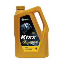 킥스 Kixx G1 FEX 5W20 4L 엔진오일 가솔린, 1개