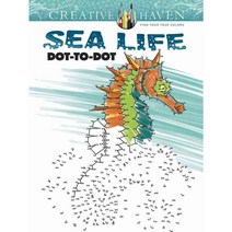 Sea Life Dot-to-Dot, Dover Pubns