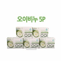 동산씨앤지 오이 비누, 100g, 5개
