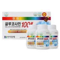 한미 글루코사민100골드 90캡슐 3병, 137g, 1Box, 1개