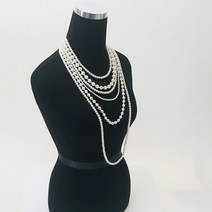 TALMA-KN015 6줄패션 목걸이