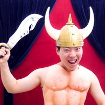 파티해 바이킹투구 (성인) 골드, 단품