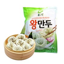 일품만두 고향의 맛 왕 고기만두 1.4kg, 1개