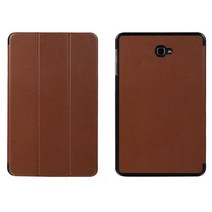 스트라 갤럭시 탭 A6 10.1 P580 케이스+필름증정, P580/P585 브라운
