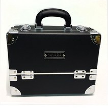 바바라 메이크업박스, 사피아노 블랙 대형, 1개