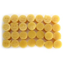 가죽공예 - 작은 사이즈의 100% 천연밀납비즈왁스 Small Size Beez Wax, 작은 사이즈 비즈왁스, 10개