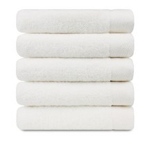 송월타월 몬테스 40수 220g 호텔수건, 화이트(아이보리), 10개