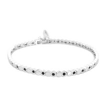 케이제이아스타 유색 블랙 팔찌 KJB03617