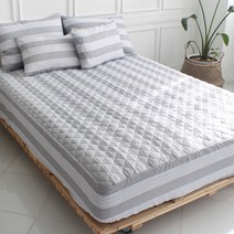 자요 에일린 누빔 매트리스 커버