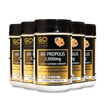 고헬씨 프로폴리스 2000mg 180캡슐 5통 원어데이 / Gohealthy Go Propolis, 5개