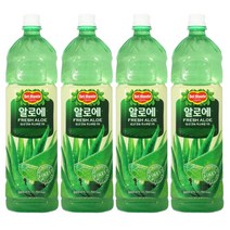 롯데칠성음료 델몬트 알로에 1.5L X, 4개, 4개