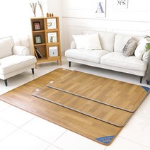 [eden] 한일매트 16mm 전기장판 전기매트 대형 /특대형 거실용, 우드마루 온돌마루 특대형 (183x270cm/분리난방)