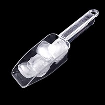 바이굿즈 안깨지는 PC 얼음스쿱 커피 스쿠프 카페 스쿠퍼, 1호 투명(150ml), 1개