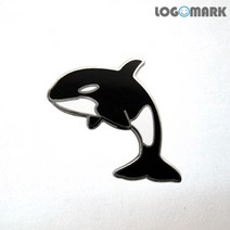 로고마크 범고래 뺏지