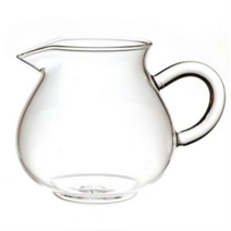 WWcha 원형 유리 숙우 380ml, 본색상