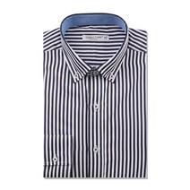 오마보이 남성용 젠느옴므 세미핏 긴소매 스트라이프 와이셔츠 DNL46NA