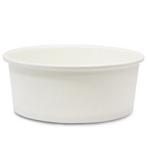 (무지) 380cc 종이용기 1줄(50개) 감자 떡볶이 팥빙수 닭강정 어묵 국 컵밥 종이그릇 일회용 용기 밥 그릇 휴대용 포장 일회용품, 1개