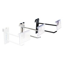 메쉬망 이중후크/망후크/휀스망 부속/매장 진열 수납, 150mm, 블랙