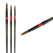 [단아미] 수채화 둥근붓 700R 1호~20호 1개입, 8호