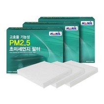 PM2.5 초미세먼지 필터 (3회 교체분), 1개, 기아 | pb106 그랜드카니발 *3개