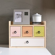 꿈이있는나무 스윗4칸서랍 서랍장, 단일