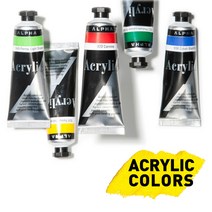 알파 아크릴물감 50ml 95색 낱색, $X9C_971 Pastel Sand