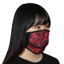 헬스데이 자전거마스크 싸이클마스크 자외선차단 스포츠마스크k, 자외선차단 스포츠마스크 레드A
