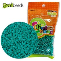 지니비즈(GENIBEADS) 리필용 싱글비즈_지니비즈 1000비즈, 패롯그린, 1개