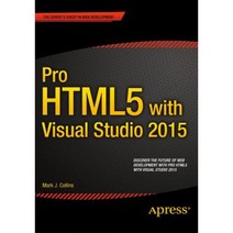 Pro Html5 with Visual Studio 2015 Paperback, Apress