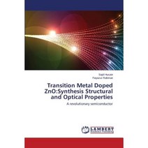 Transition Metal Doped Zno: Synthesis Structural and Optical Properties Paperback, LAP Lambert Academic Publishing