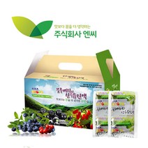 주식회사엔씨 블루베리와 산수유진액, 80ml, 1박스