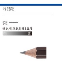 문화연필]더존연필, 1팩, 2B컴퓨터용12자루