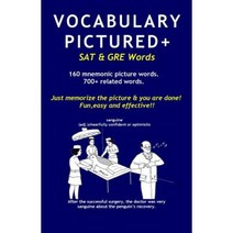 Vocabulary Pictured+: SAT & GRE Words Paperback, Createspace Independent Publishing Platform