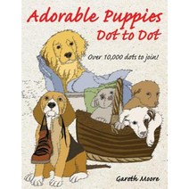 Adorable Puppies Dot to Dot Paperback, Createspace Independent Publishing Platform