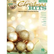 Christmas Hits: Beginning Piano Solo Play-Along Volume 4 Paperback, Hal Leonard Publishing Corporation