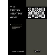 The Pricing Strategy Audit Paperback, Cambridge Strategy Publications Ltd